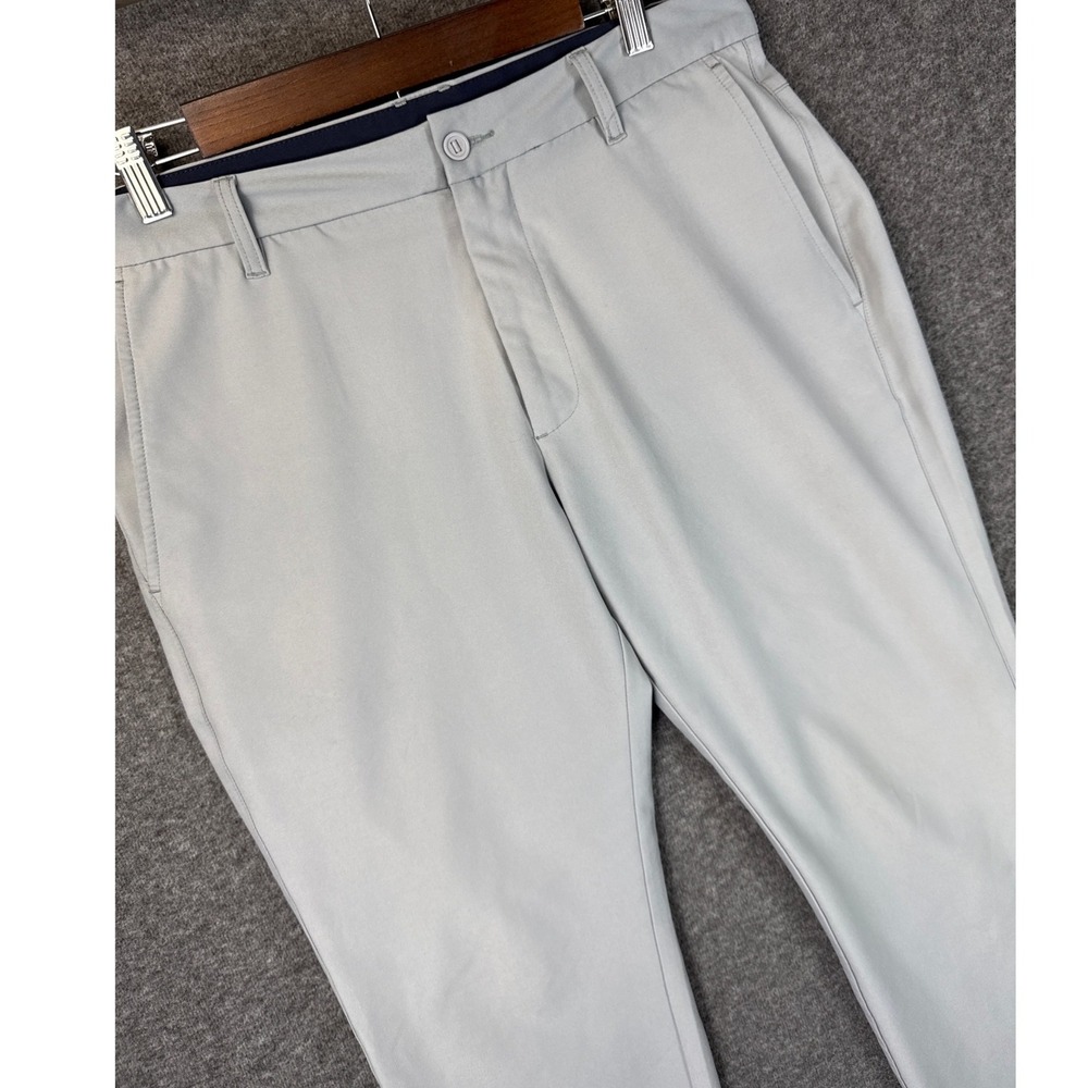 FootJoy Pro Tour‎ Golf Pants Performance Light Grey Stretch Mens 33x32 Polyester